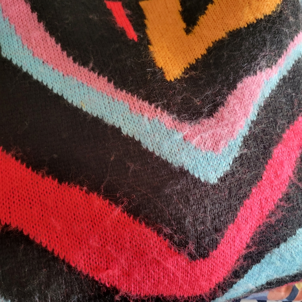 Future Collective Kahlana Barfield Brown Abstract Limited Edition Sweater 2X - Picture 4 of 10